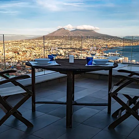 Terrazza Manu - Loft Suspended Over The City-vomero Apartment *