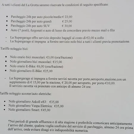 La Grotta Holiday home *