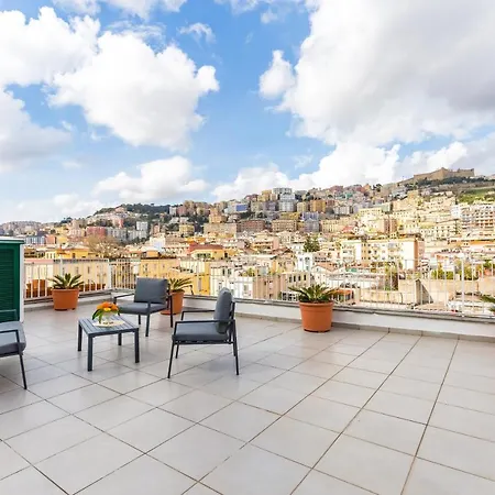 Apartmán Seaview Terrace 360°& Elegant Loft Neapol