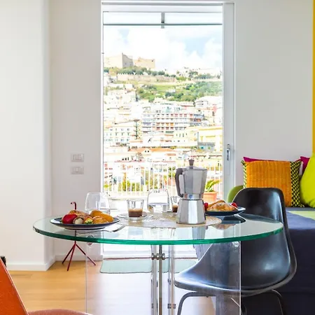 Seaview Terrace 360°& Elegant Loft Apartmán Neapol