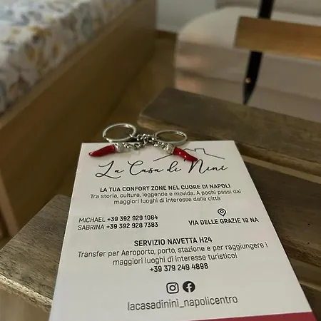 Apartamento La Casa Di Nini Centro Nápoles