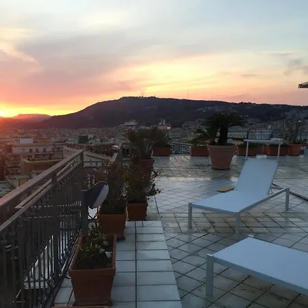 Apartman Terrazza Morghen Panoramic Rooftop Nápoly