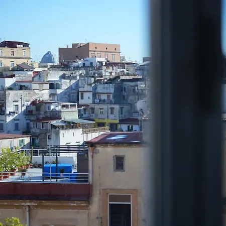 Panorama Vesuvius With Lift Near To Subway In Center