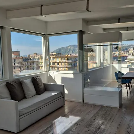 Terrazza Manu - Loft Suspended Over The City-vomero Apartment *