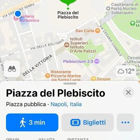 Casetta Piazza Plebiscito * Naples
