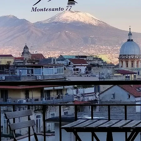 Montesanto 77 Casa Panoramica Al Centro Storico * Nápoly