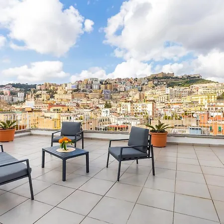 Seaview Terrace 360°& Elegant Loft Apartment Naples