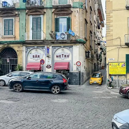 Exclusive Parking Flat X 4 Near Metro 1 Salvator Rosa Apartment Naples