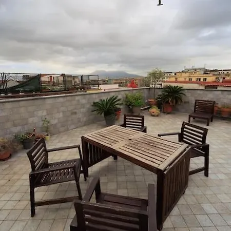 Lidahouse Terrace And Vesuvio View Next Museum By Houseinnaples Apartment *