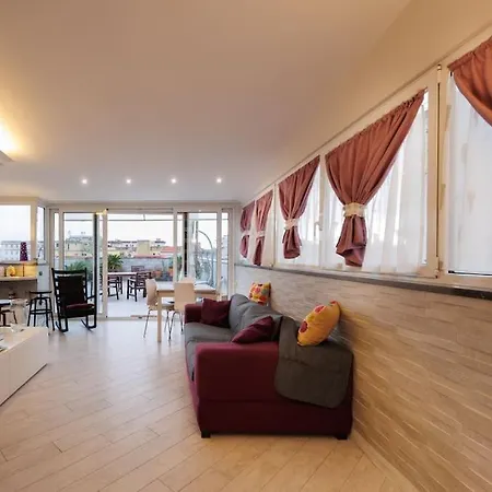 Lidahouse Terrace And Vesuvio View Next Museum By Houseinnaples Naples