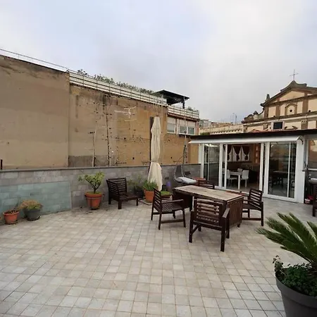 Apartment Lidahouse Terrace And Vesuvio View Next Museum By Houseinnaples