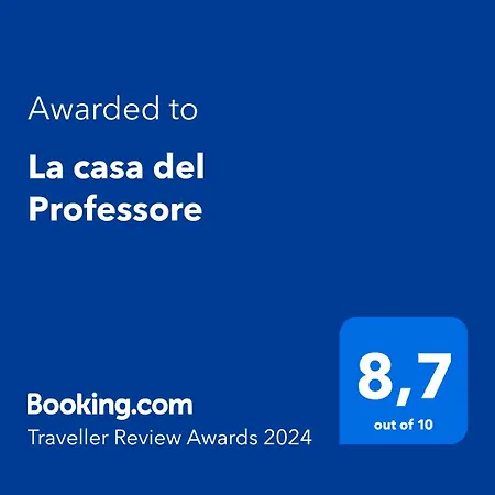La Casa Del Professore Apartamento