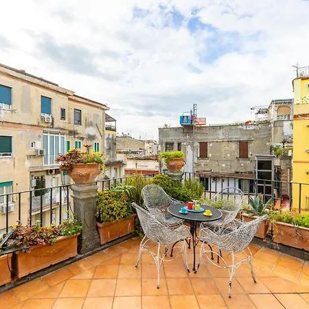 Santa Chiara Charming House With Terrace At Historical Center Apartment Naples