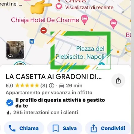 La Casetta Ai Gradoni Di Chiaia Naples