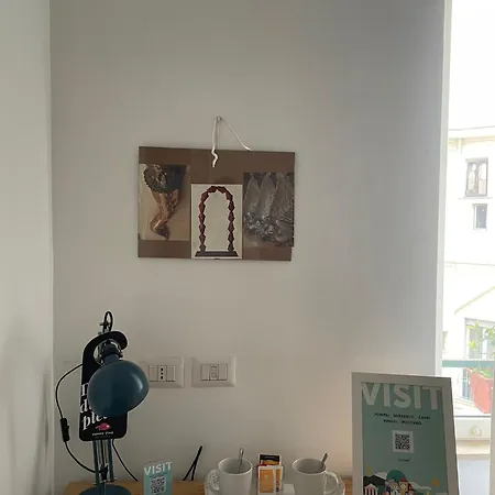 Alojamento de Acomodação e Pequeno-almoço Nonna Pina Art Nápoles