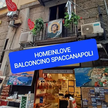In Love: Balconcino Spaccanapoli Naples