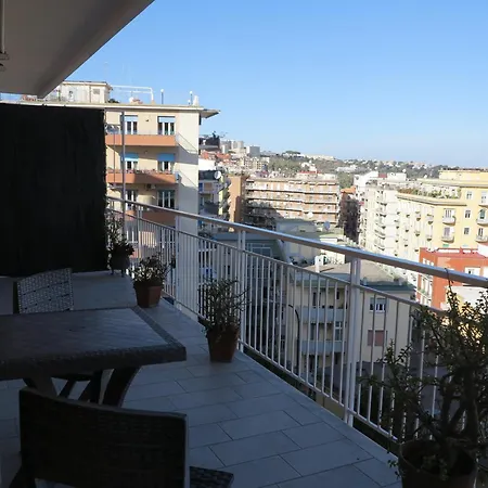 Apartment Pretty Panoramic - Half Way Center-vomero District Naples