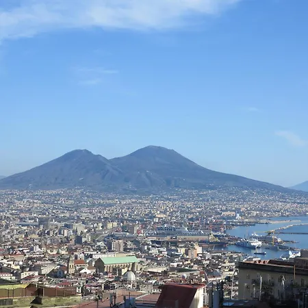 Apartment Pretty Panoramic - Half Way Center-vomero District Naples