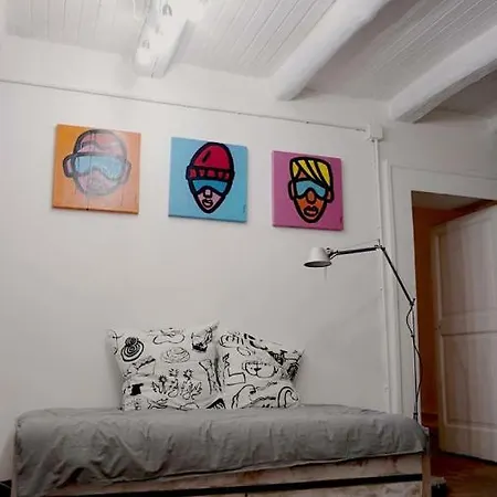Art House In The Artist Workspace In The Center