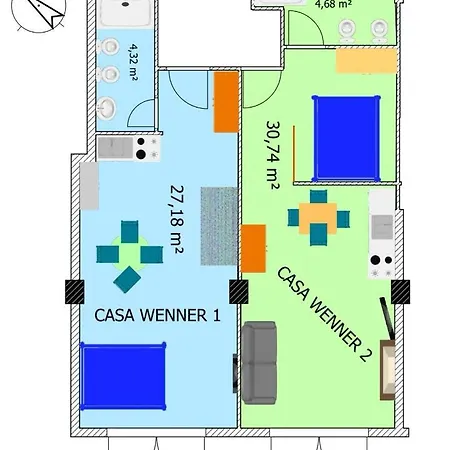 Casa Wenner 2 * Napoli