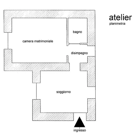 לינה וארוחת בוקר L'atelier Vedi Ai Tuoi Piedi *