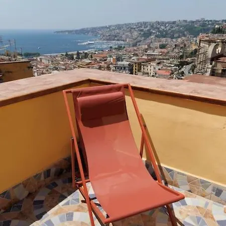 Chiaia Stunning Seaview Studioflat With 2 Terraces By Houseinnaples *