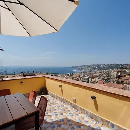 Chiaia Stunning Seaview Studioflat With 2 Terraces By Houseinnaples Apartment Naples