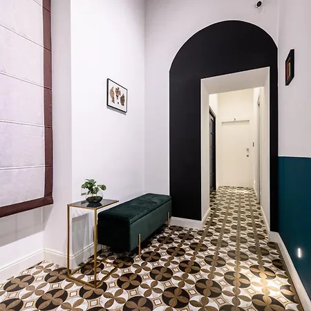 Interno Barocco Casa de hóspedes Nápoles