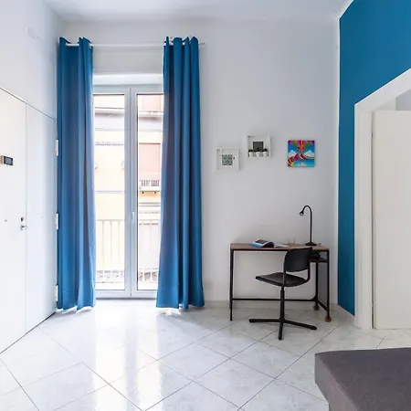 White&blue At Sanita By Wonderful Italy Apartment Naples