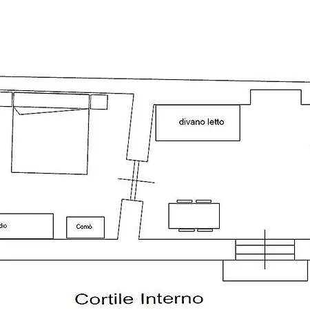 Casa vacanze La Finestra Sul Monastero Chiostro