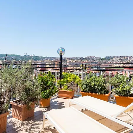 N'attic A Vomero Penthouse Terrace By Napoliapartments アパート ナポリ