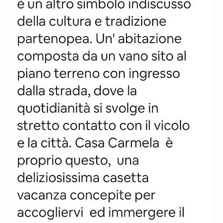 Hébergement de vacances Casa Carmela Naples